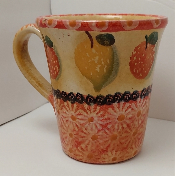 Neiman Marcus Coffee Tea Mug Cup Handpainted in Italy - Picture 13 of 13